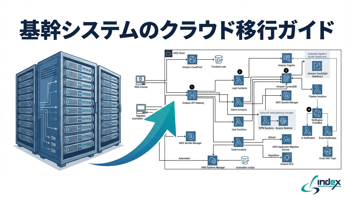 基幹システムのクラウド移行ガイド｜費用・進め方・AWS構成をわかりやすく解説